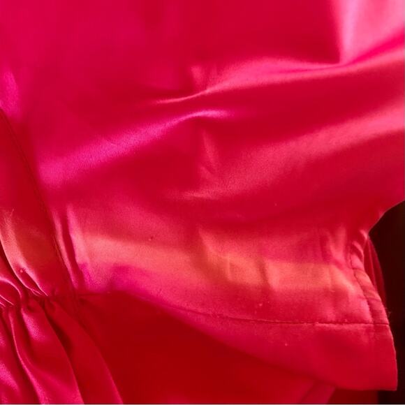 NWT Nanette Lepore sleeveless high neck peplum blouse sz L **flaw - Picture 5 of 6